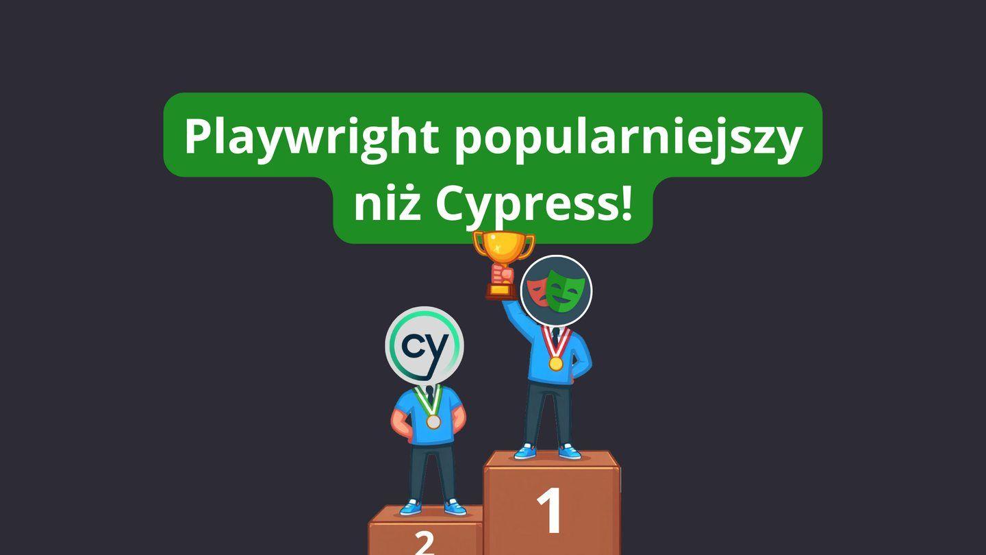 Playwright popularniejszy niż Cypress!