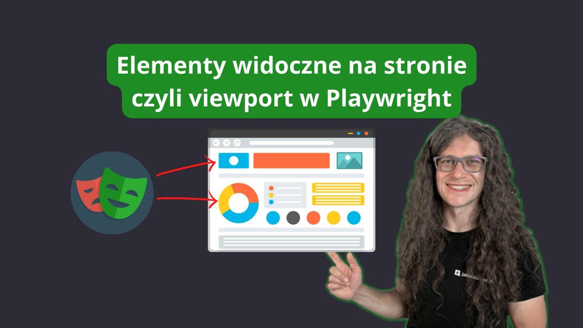 Elementy widoczne na stronie czyli viewport w Playwright