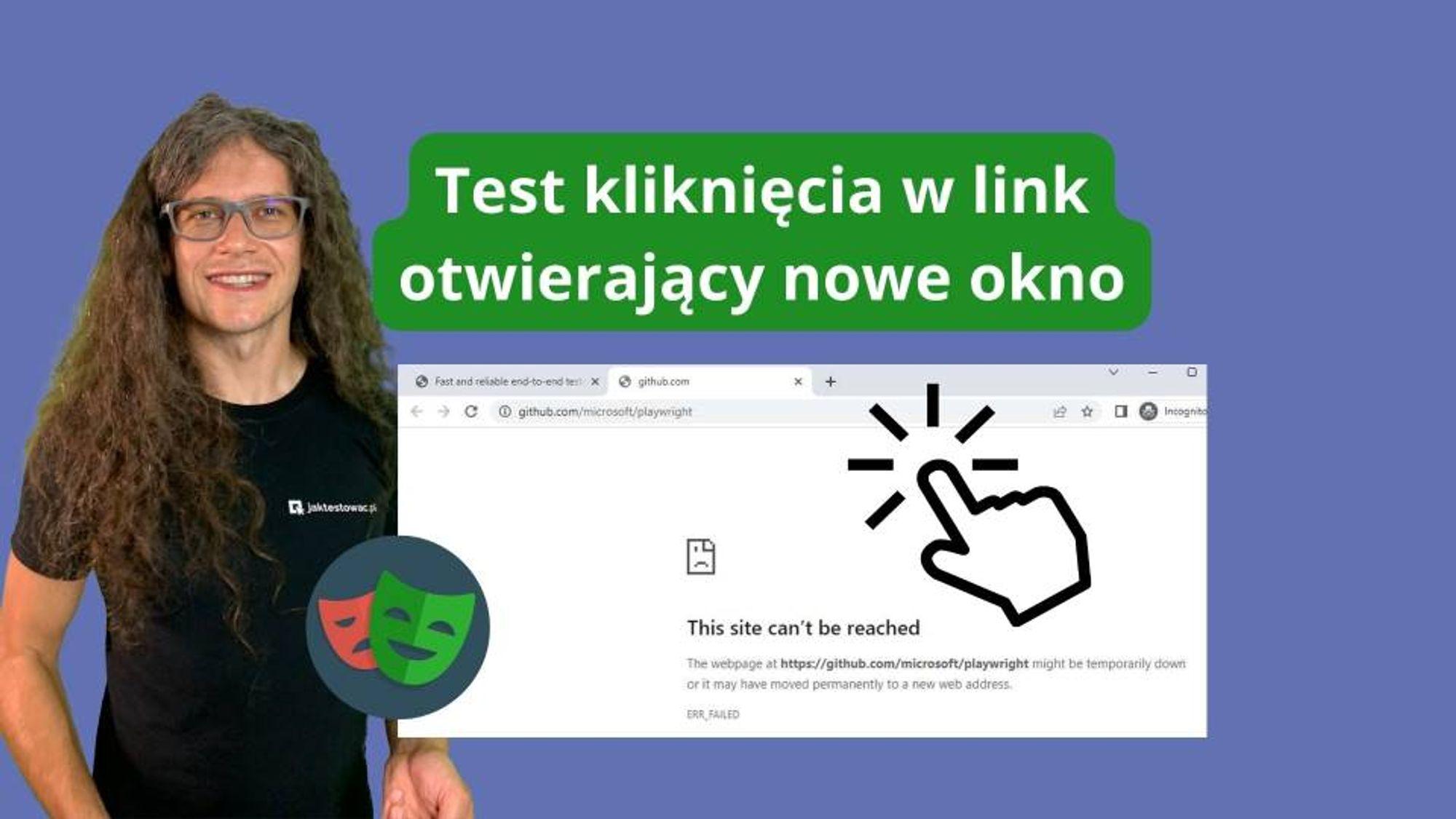 Jak przetestować kliknięcie w link otwierający nowe okno (i uniknąć niepotrzebnych akcji)